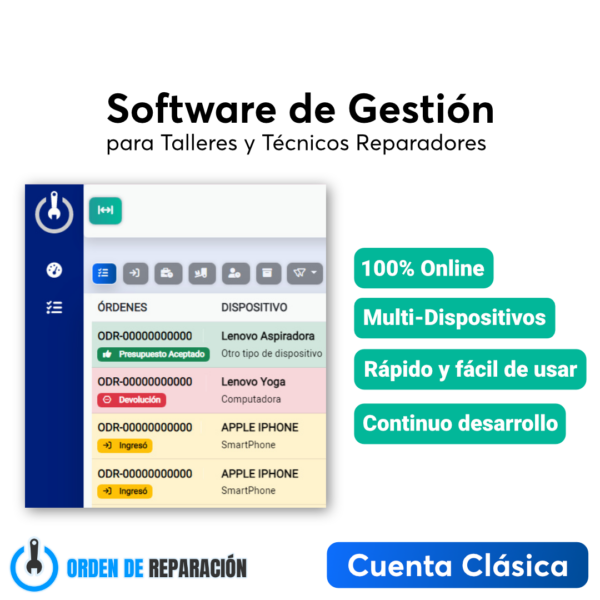 ODR - Licencia Clásica de Orden de Reparación - Image 2